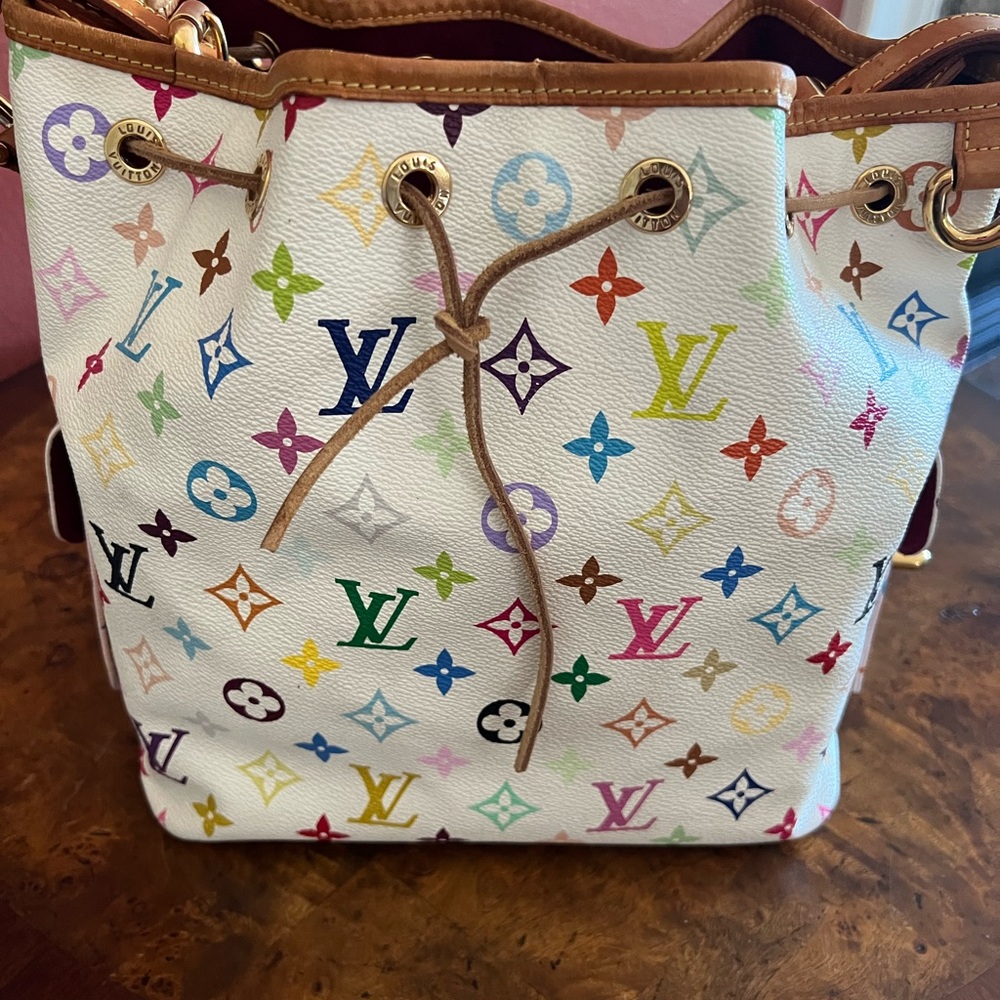 Louis Vuitton Multicolor Noe Limited Edition Takaski Murakami